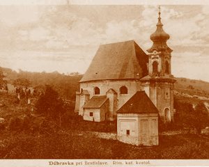 Kostol sv. Kozmu a Damiána - stará fotka